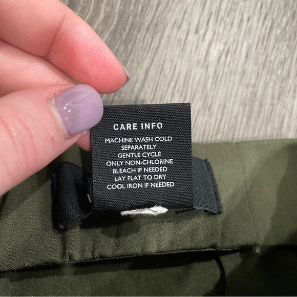 Who What Wear Green Straight Leg Pants - Picture 4 of 8